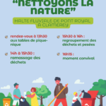 "Ensemble, nettoyons la nature" le 30/08 à 13h30