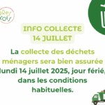 Info déchets - 14 juillet 2025