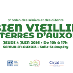 Bien vieillir en Terres d'Auxois, le salon des seniors et des aidants.